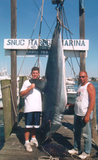 705 lb. Mako Shark