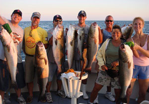 Striped Bass Fishing RI